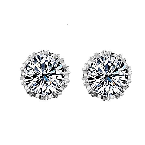 Beuu Hypoallergenic Rainbow Quartz Earrings Colourful Fashion Jewelry Gifts for Women Men Ladies