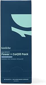 Male Preconception Support + CoQ10 Pack (200 + 400 mg) – With DHA (Omega-3), CoQ10 and L-Carnitine – 30-Day Supply
