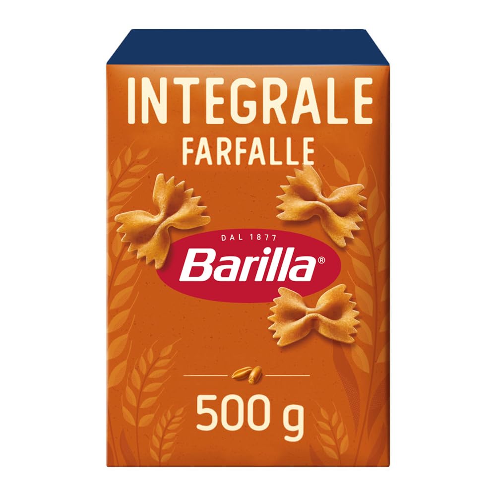 Barilla Pasta Farfalle Integrali, 500g 500 g (Confezione da 1)
