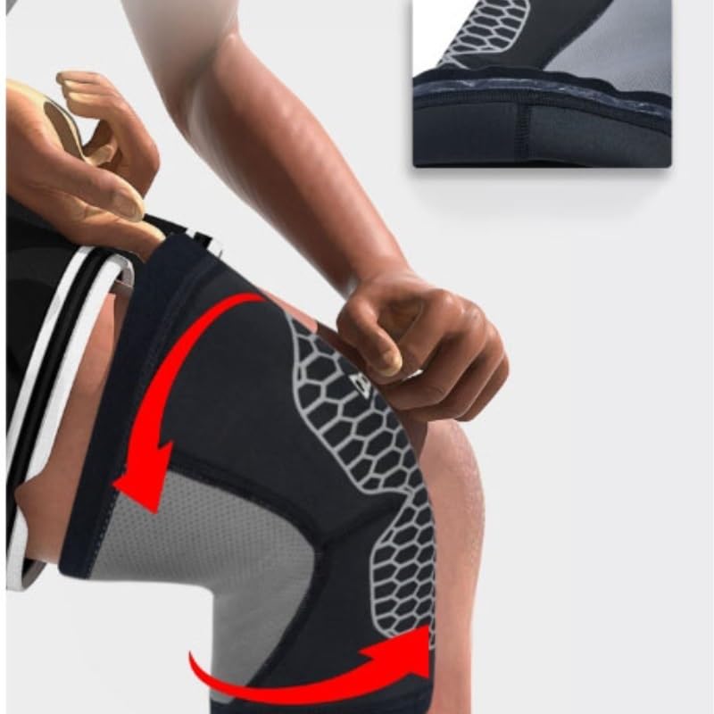 Sports Knee Pads Breathable Basketball Running Fitness Shock Absorption