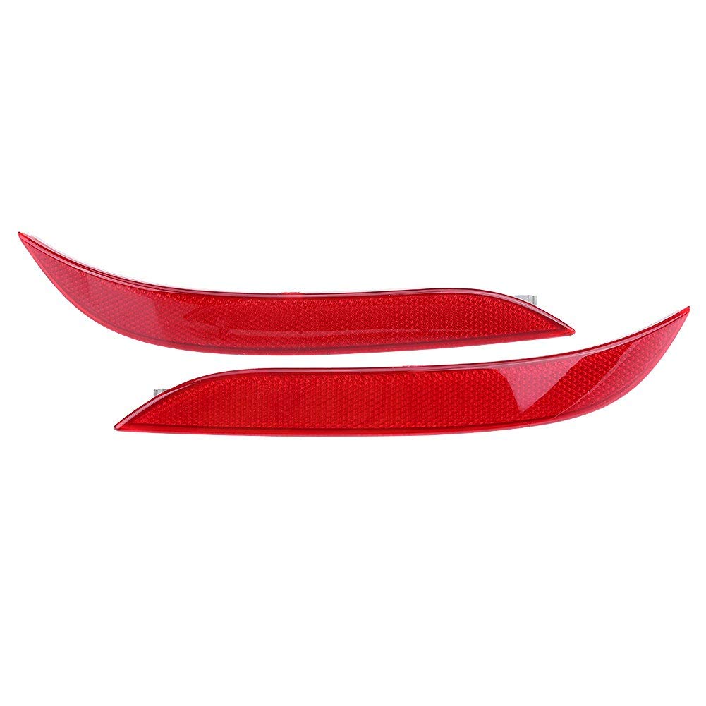 Luces Traseras Parachoques, Reflector Se?al para Serie 5 E60 2003-2007, Luz Antiniebla Trasera Roja Compatible con Todos los Modelos