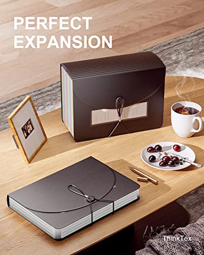 ThinkTex Cartella Portadocumenti A4 con Coperchio