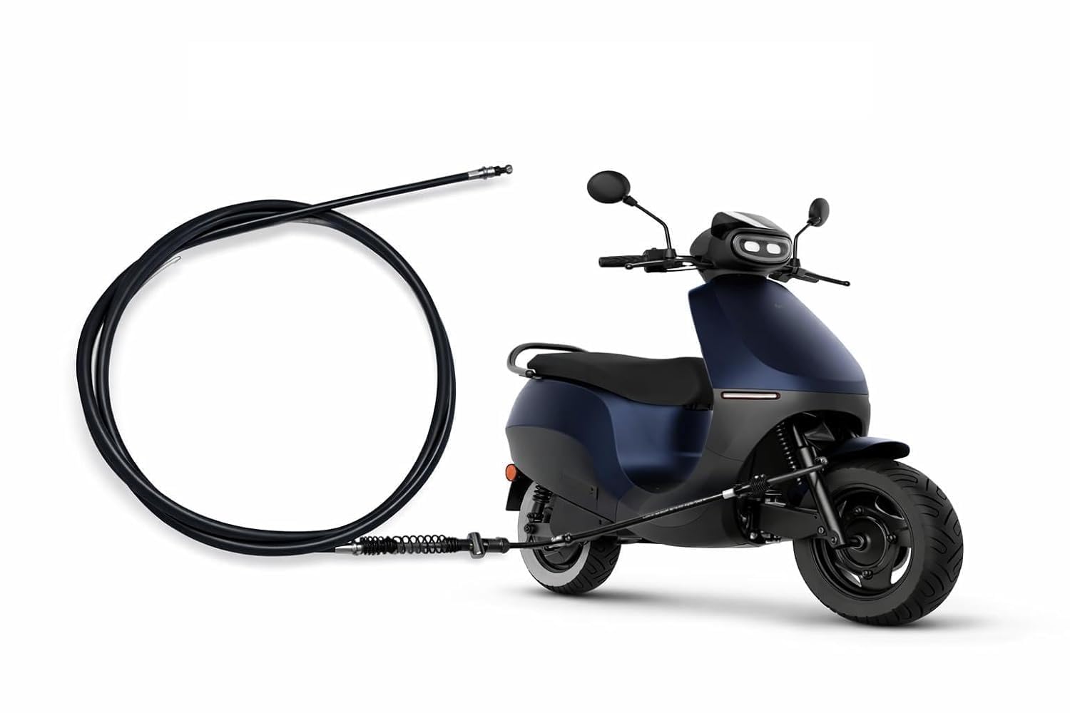 Rock World Ola Rear Brake Cable for Ola S1 Air, X, X Plus Electric Scooter | Black | Ola Back Brake Cable | Rear Brake Wire-image-44