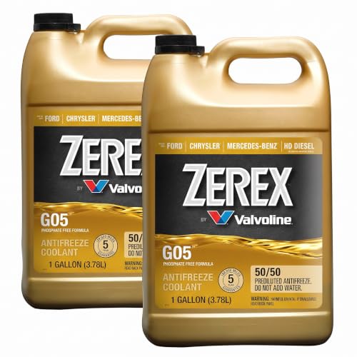 Zerex G05 Phosphate Free 50/50 Ready-to-Use Antifreeze/Coola...