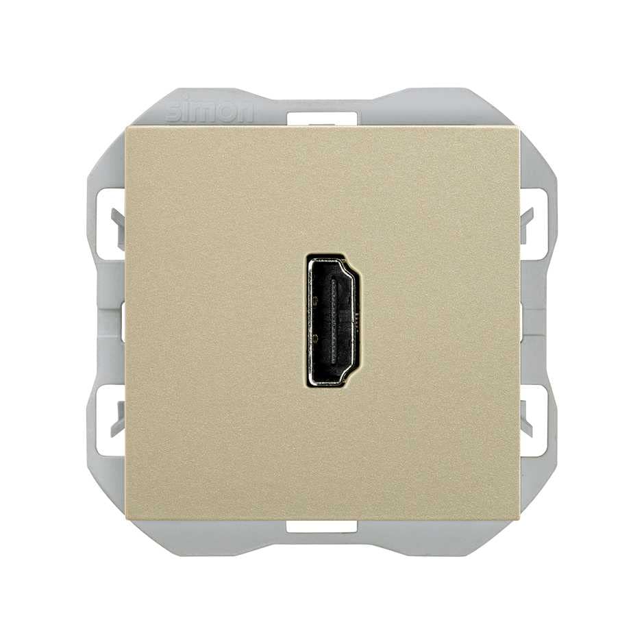 Connecteur HDMI H-H Simon adaptateur femelle femelle pour prise murale