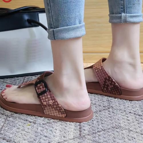 Fashion Comfort Sandals for Women Women Flip Flops Platform Sandals Casual Soft Sole Wedge Slippers Indoor Outdoor Beach Bathroom Sandals3
