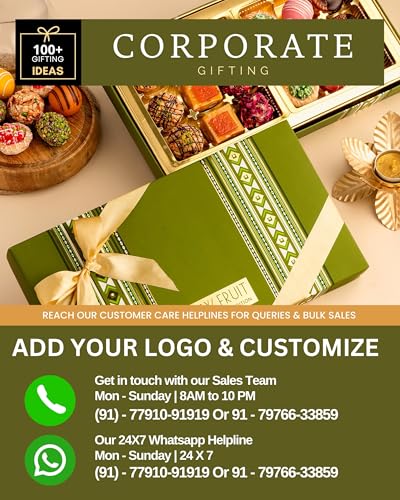 Image of HyperFoods Diwali Gifts for Family and Friends 18 Pcs Assorted Sweets Gift Corporate Gifts Diwali Gifts Sweets Gift Pack Corporate Gifts for Employees