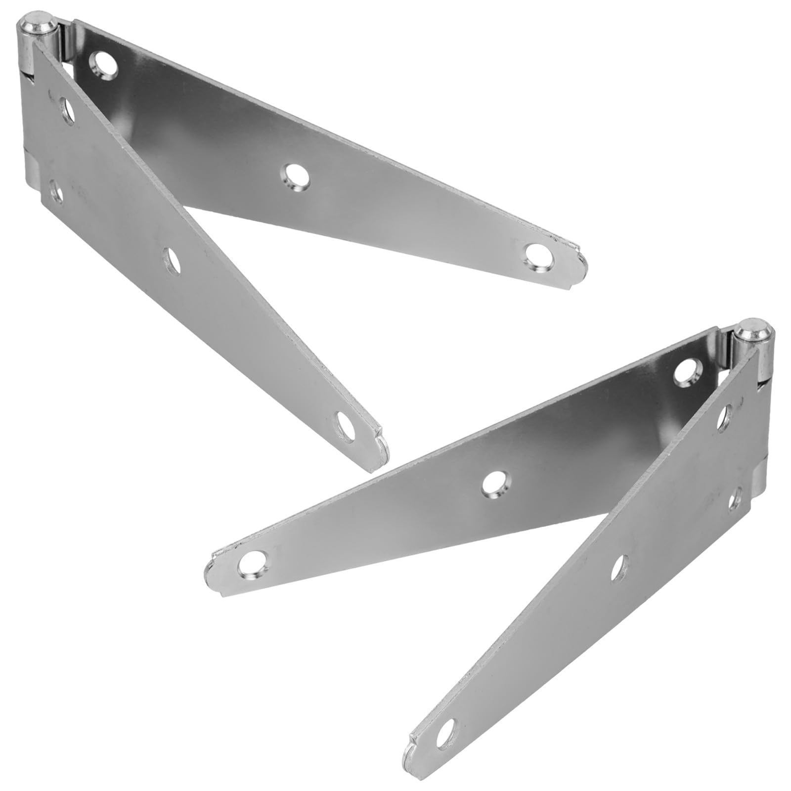 2 Pezzi Cerniera Portone Robusta 250mm Zincata per Cancelli e Box