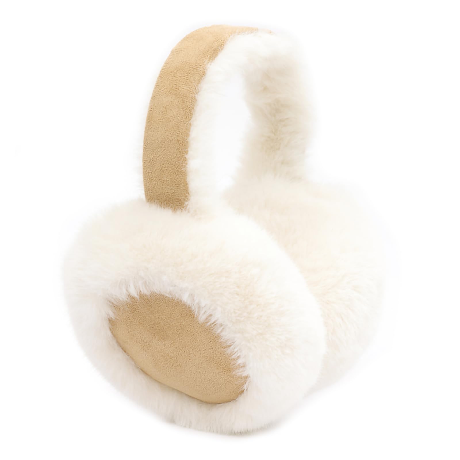 Ear Muffs for Winter Women Foldable Fuzzy Cold Outdoor Earmuffs Soft Faux Furry Ear Warmers Covers-image-34