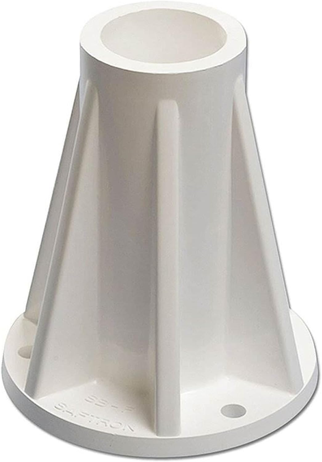 Two Saftron 6" Mounting Bases (White)
