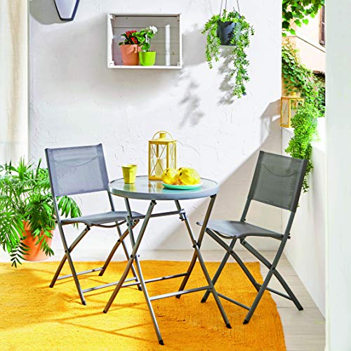 Stehtisch Naterial Gartentisch rund Emys Bistrotisch für den Außenbereich