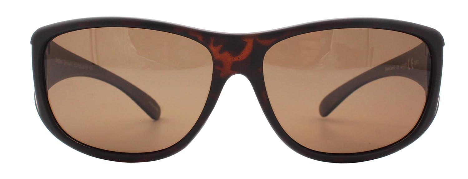 DanCarol DC-POL-2105 -C4 -B Mit Polariziert Gläser- Die Überbrille, ideal für Brillenträger