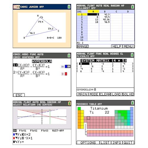 Image of Texas Instruments TI-84 Plus CE Graphing Calculator, Black | Color Screen, Built-in Apps, Included Software, Test-Permitted, for Math, Science and Finance | Signature Series Power Bundle