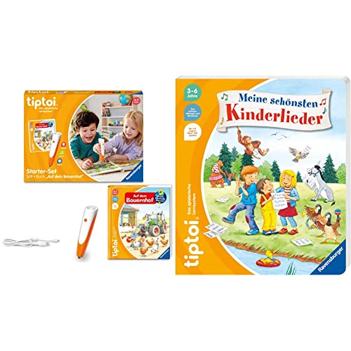 Ravensburger tiptoi Starter-Set 00114 - Stift und Bauernhof-Buch -...