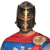Boland 44043 - Kreuzritter Helm für Erwachsene aus Kunststoff, Kopfbedeckung für Ritter Kostüm, Zubehör für Karneval und Mottoparty