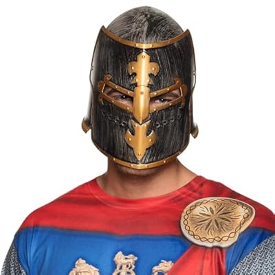 Boland 44043 - Casco cruzado para adultos de plástico, gorro para disfraz de caballero, accesorio para carnaval y fiesta temática | Ya disponible en tu tienda friki favorita! En mundofriki.es!