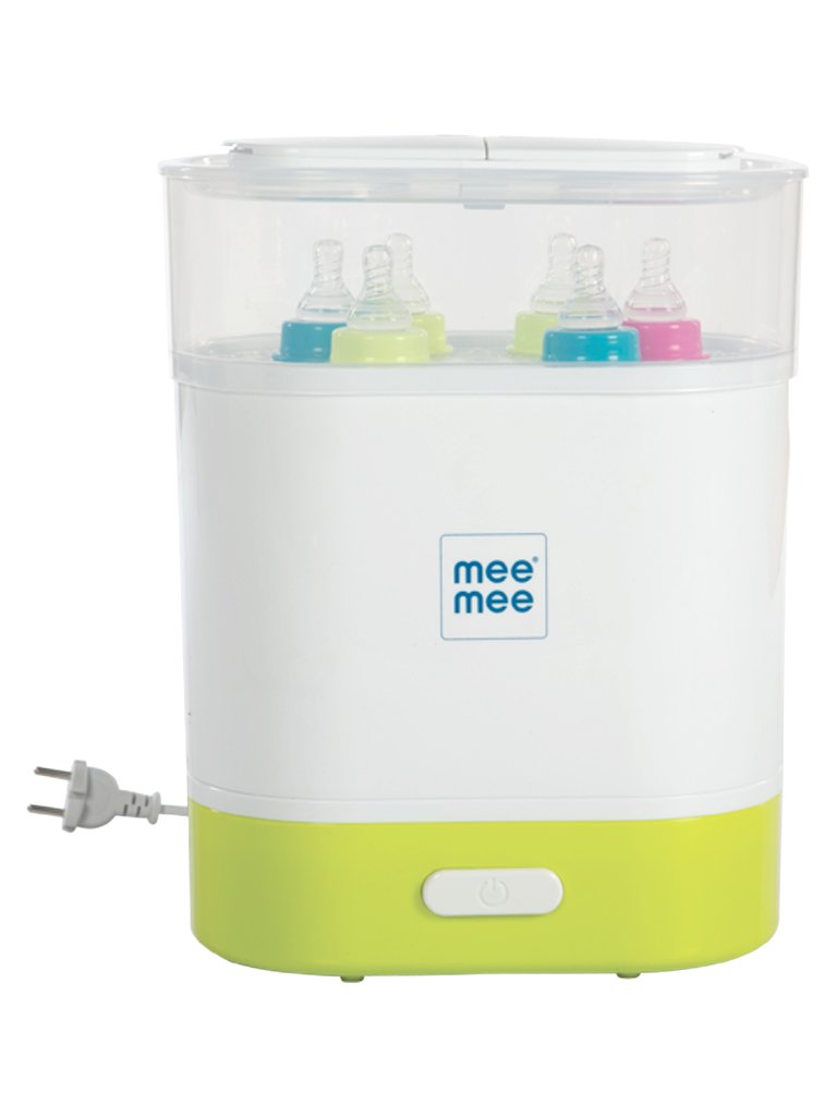 Mee Mee Advanced 3 in 1 Steam Sterilizer, Bottle and Food Warmer (Green) (6 Bottle, Steam Setrilizer & Food Warmer) - Image 5 thumbnail