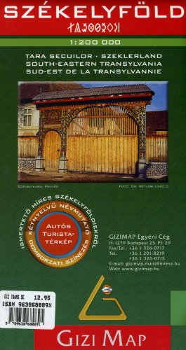 Southeastern Translavania - Szekelyfold, Romania Map (English, French and German Edition) (SANS COLLECTION - 1/200.000) (French Edition) Paperback – January 1, 2006