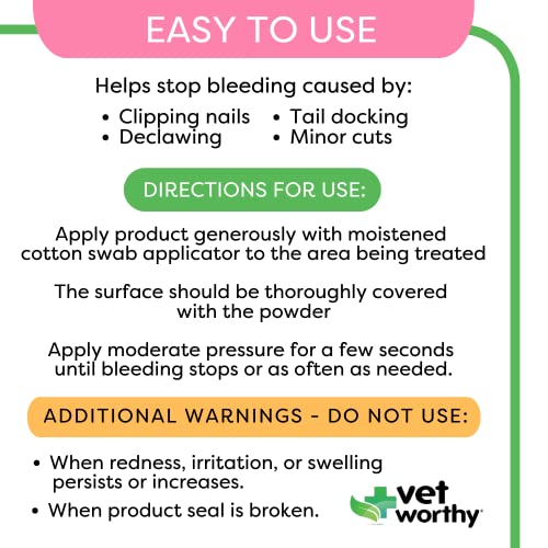 Vet-Worthy-Styptic-Powder-for-Dogs-Wound-Care-Formula-to-Stop-Bleeding-from-Minor-Cuts-Nail-Clipping-Declawing-Blood-Stopper-Powder-with-Ferric-Subsulfate-05oz - Cucciolini Doodles   Vet-Worthy-Styptic-Powder-for-Dogs-Wound-Care-Formula-to-Stop-Bleeding-from-Minor-Cuts-Nail-Clipping-Declawing-Blood-Stopper-Powder-with-Ferric-Subsulfate-05oz