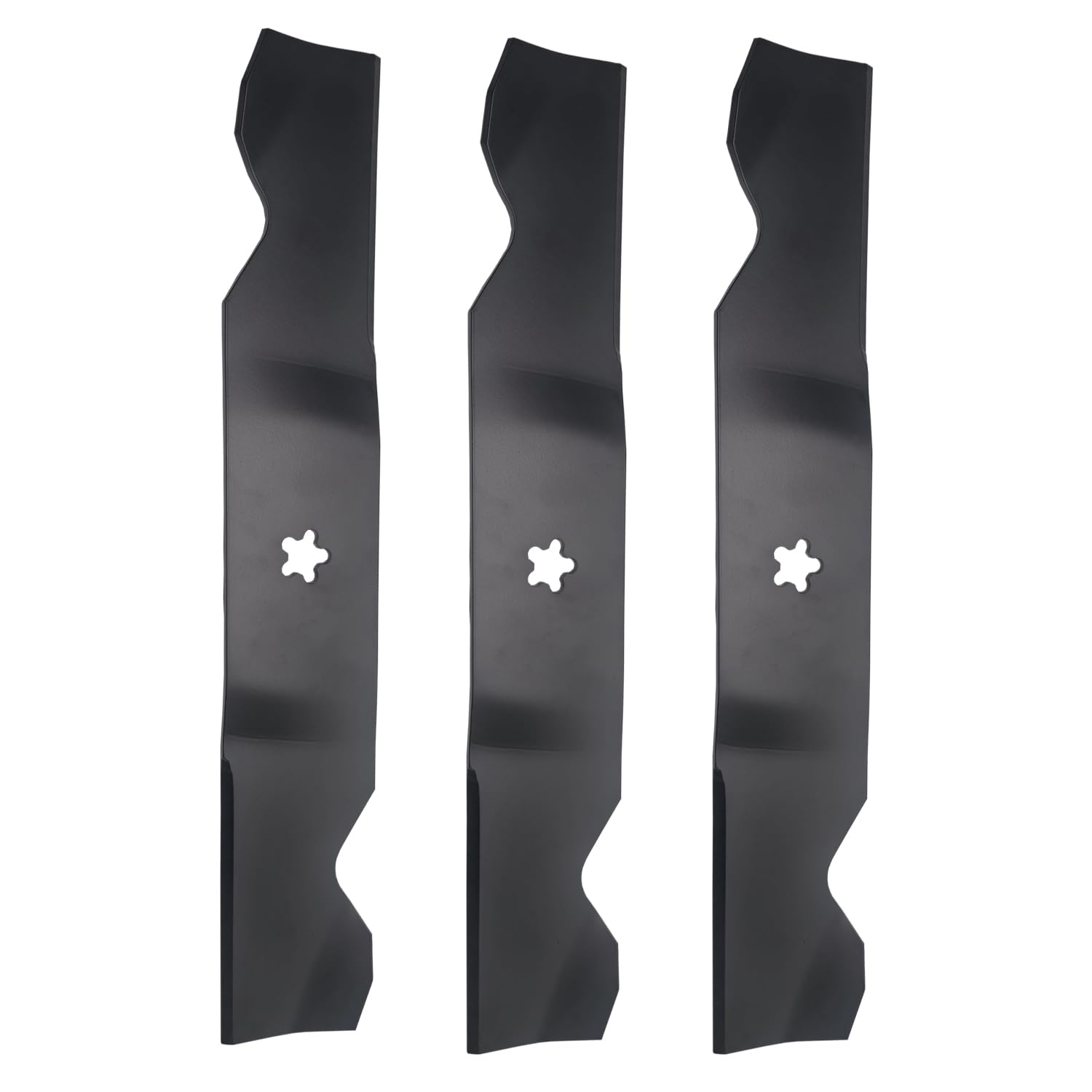 Cuchillas para cortacésped Husqvarna, Craftsman, Poulan de 54 pulgadas, sustituyen al número OEM 187256 187254 574292401 532187254 532187256 539112053