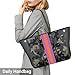 IBFUN Neoprene Bag, Large Multipurpose Beach Bag Neoprene Tote Bag with Inner Pocket for Women/Pool(Camo Green)