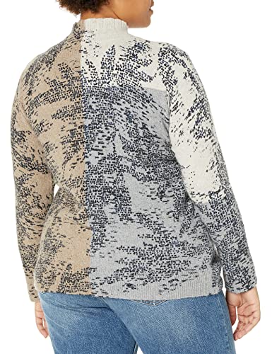 NIC+ZOE Women's Cozy Up Stamped Turtleneck4