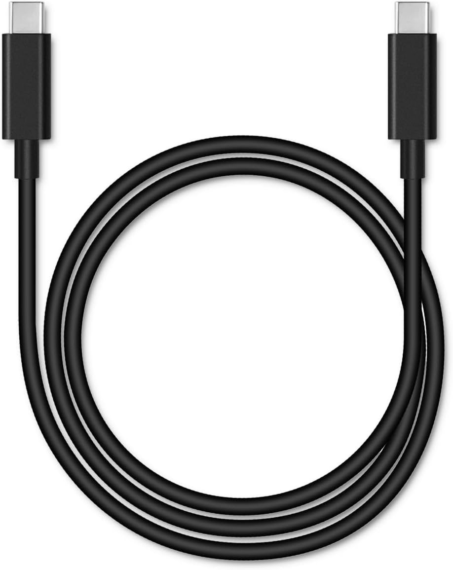 HUION USB-C to USB-C Cable Suitable for Kamvas 13 (Gen 3) 12/13 / 16/22 Series / 24 Series/Kamvas Pro 13 (2.5K) / Kamvas Pro 16 (2.5K) / Kamvas Pro 16 (4K) Series/Kamvas Pro 24 (4K) Drawing Tablet