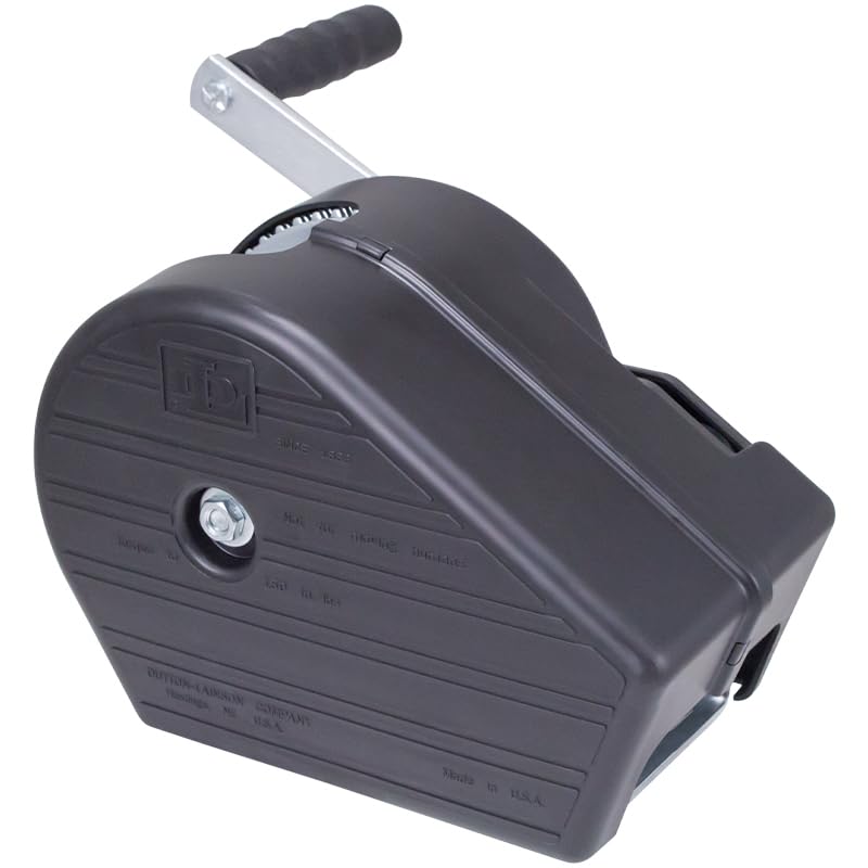 Dutton Lainson DLB1500AC, Brake Winch 1500 lb Capacity, Plated, Full Cover