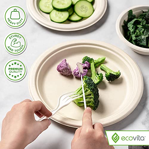 100-Compostable-Paper-Plates-9-in--150-Disposable-Plates-Eco-Friendly-Sturdy-Tree-Free-Liquid-and-Heat-Resistant-Alternative-to-Plastic-or-Paper-Plates