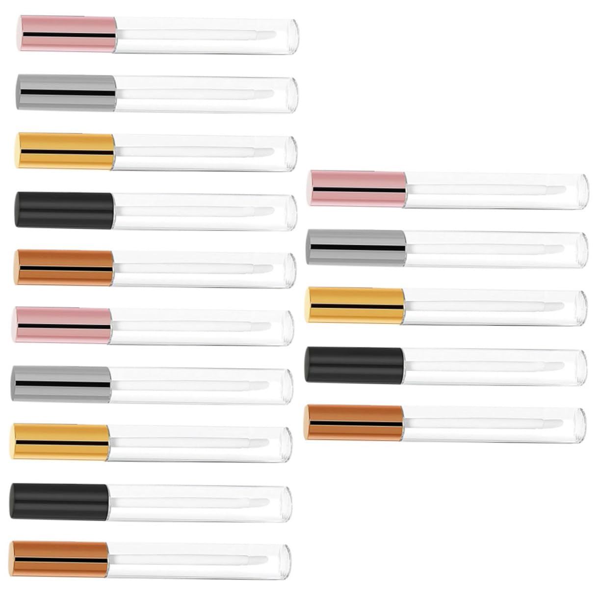 30 Stück 10ml Abs Lipgloss Flasche Leere Tuben für Selbstgemacht