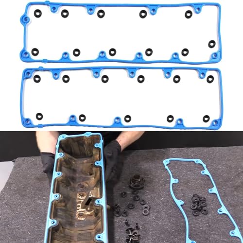 Image of VS50564R Engine Valve Cover Gasket Fit for 2002-2015 Ford Crown Victoria E150 /E250 /F150 Heritage Expedition Explorer Mustang Lincoln Town Car Mercury Grand Marquis Mountaineer 4.6L V8