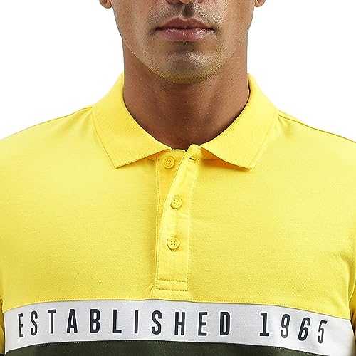 Image of United Colors of Benetton Men's Cotton Regular Fit Polo Shirt
