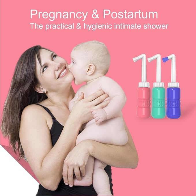 Image of Wolfbeam Neti Pot Sinus Rinse Bottle Nose Wash Cleaner Pressure Rinse Nasal Irrigation for Adult & Kid BPA Free 500 ML (300G)