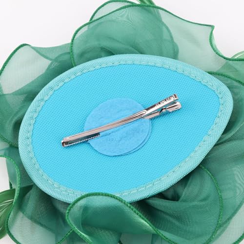 Image of DRESHOW Fascinators Hat Tea Party Headwear Ribbons Feathers on a Headband and a Clip for Women