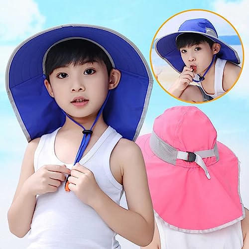 Betadog Outdoor Sun Hat for Toddler Baby Kids Fishing Hat Wide Brim Fishing Hats Neck Flap Beach Garden2