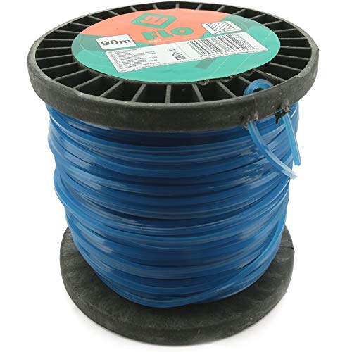 Square Mowing Line 2.4 mm x 90 m for Rease Trimmer Bobbins Mowing Line