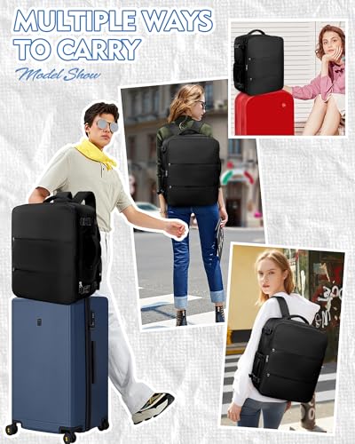 Image of suradar Travel Backpack Carry On Backpack Flight Approved
