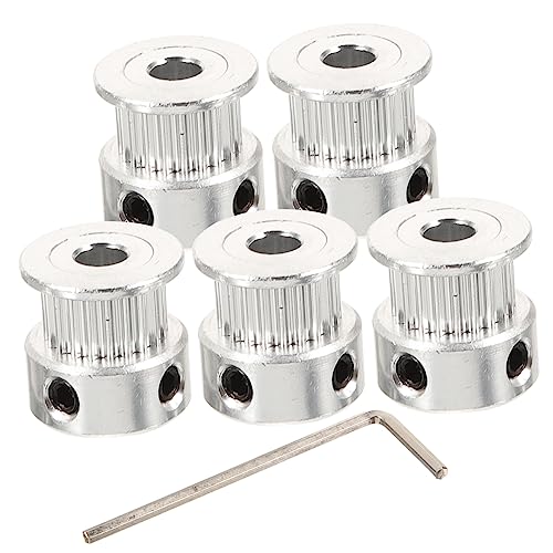 Polea de sincronización de aluminio Mobestech 10 piezas para correas de impresora Reprap