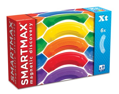 Smartmax - SMX 101 - Jeu de Construction - XT - Boîte 6 - Bâtonnets Incurvés