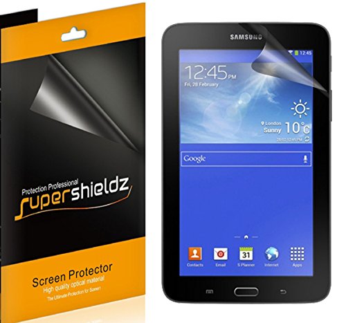 Supershieldz (3 Pack) Designed for Samsung Galaxy Tab E Lite 7.0 and Galaxy Tab 3 Lite 7.0 Screen Protector, High Definition Clear Shield (PET)