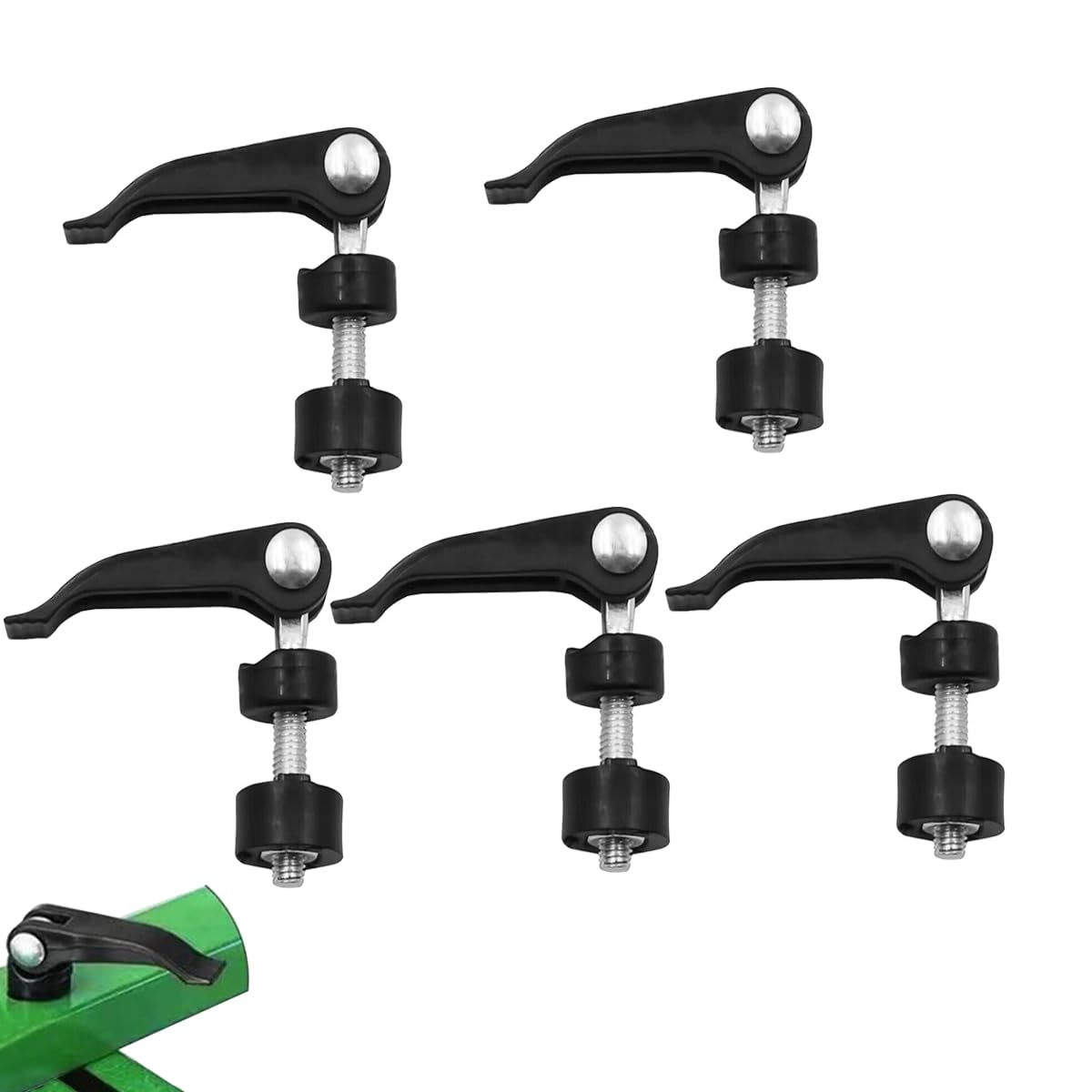 5 Pcs Handle Knob Nut Bolt, Mower Screw Bolt for Lawn Mower Machine Accessories Manual Screw Quick-pressing Adjustment Screw for Mower Replacement Parts