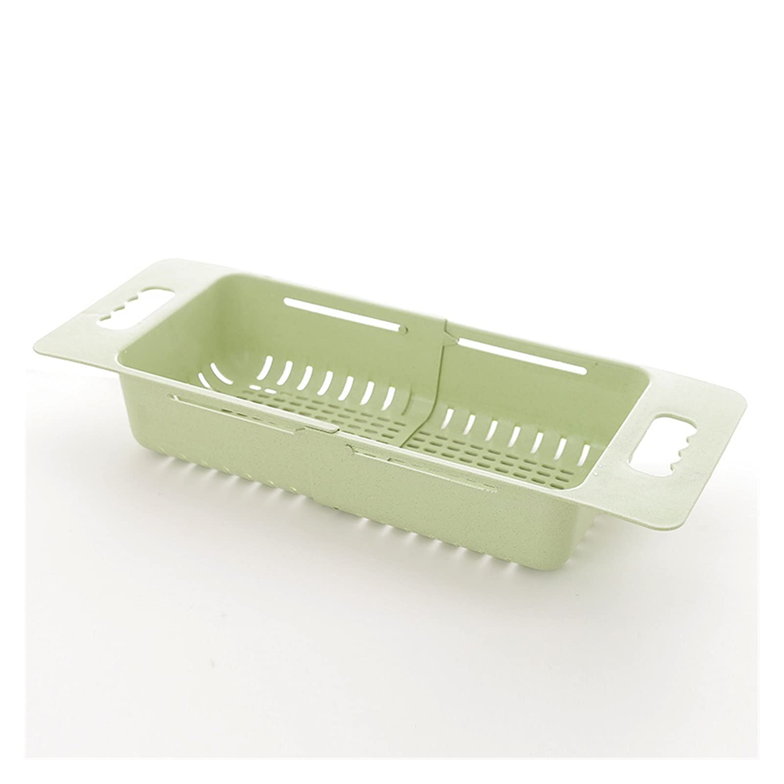 Colador de Cocina Drenaje Cesta de Vegetales Colapsibles Colador Frutas y Verduras Cesta de Drenaje Stradero Ajustable sobre el Fregadero para la Cocina Colador de Lavado de Alimentos