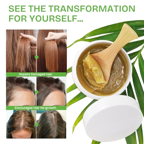 Raw Batana Oil for Hair Growth, 100% Pure - Dr. Sebi Organic Batana Oil from Honduras, Stimulate Hair Growth, Prevent Hair Loss, Eliminates Split Ends for Men & Women 120g