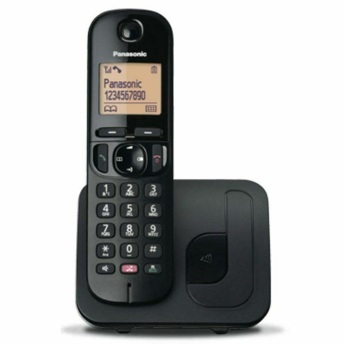 KX-TGC250 Digital Wireless Telephone, Black