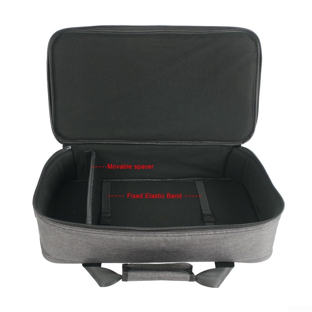 Bolsa para tabla de pedal de guitarra 36 x 23 cm, funda de tela Oxford (M)