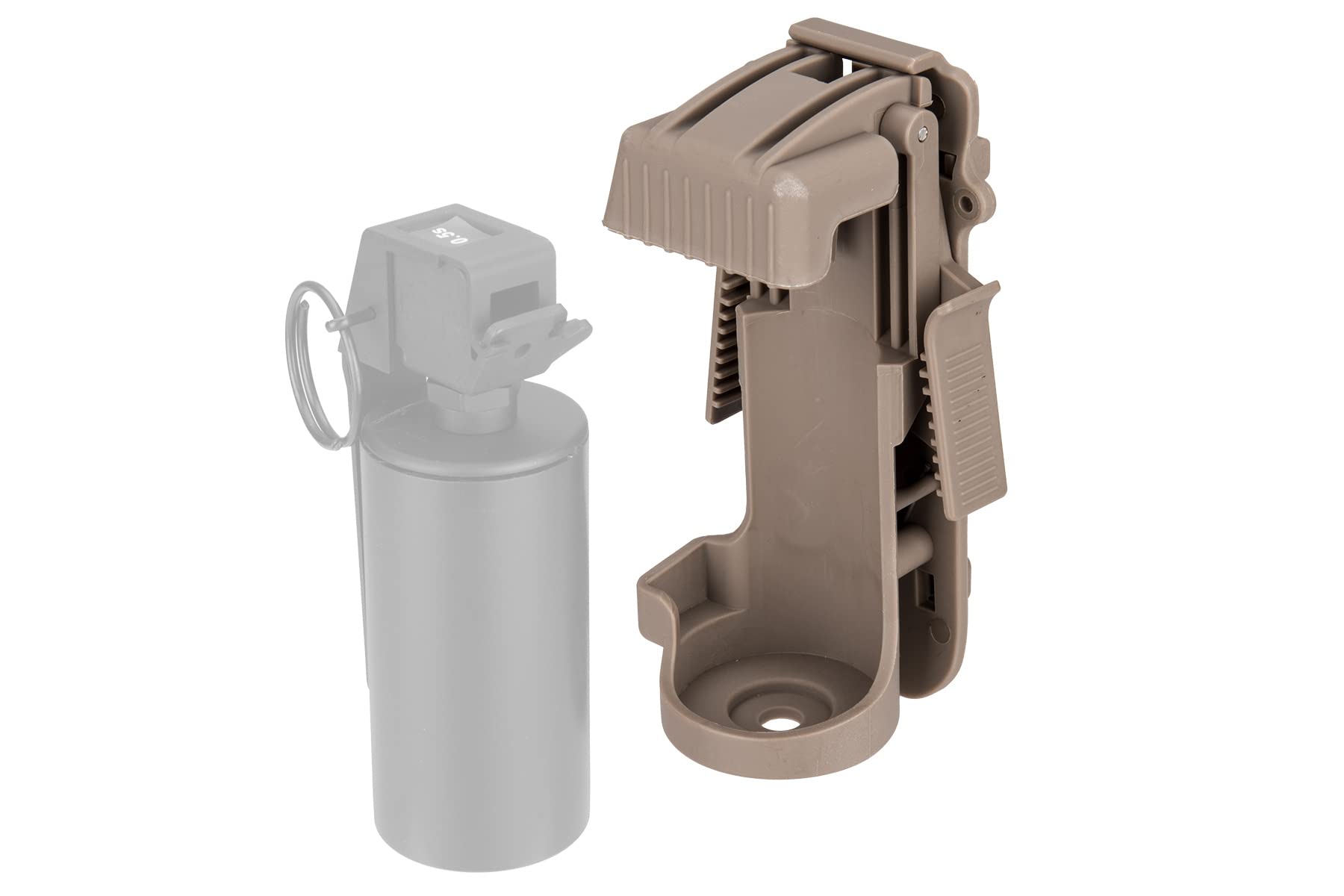 Hard Shell Flashbang Shower Holster - TAN