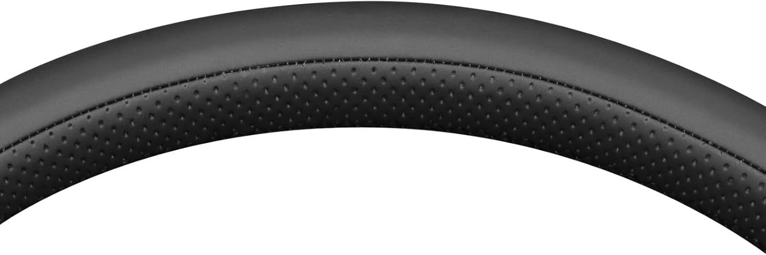 MEWANT Hand Sewn Steering Wheel Cover Wrap for Toyota Land Cruiser 2024-2026 Steering Wheel Accessories for Toyota Land Cruiser 2024-2026