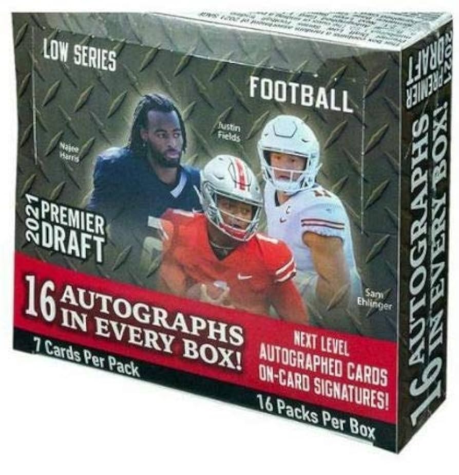 Amazon.com: 2021 SAGE Hit Premier Draft Low Series Football box
