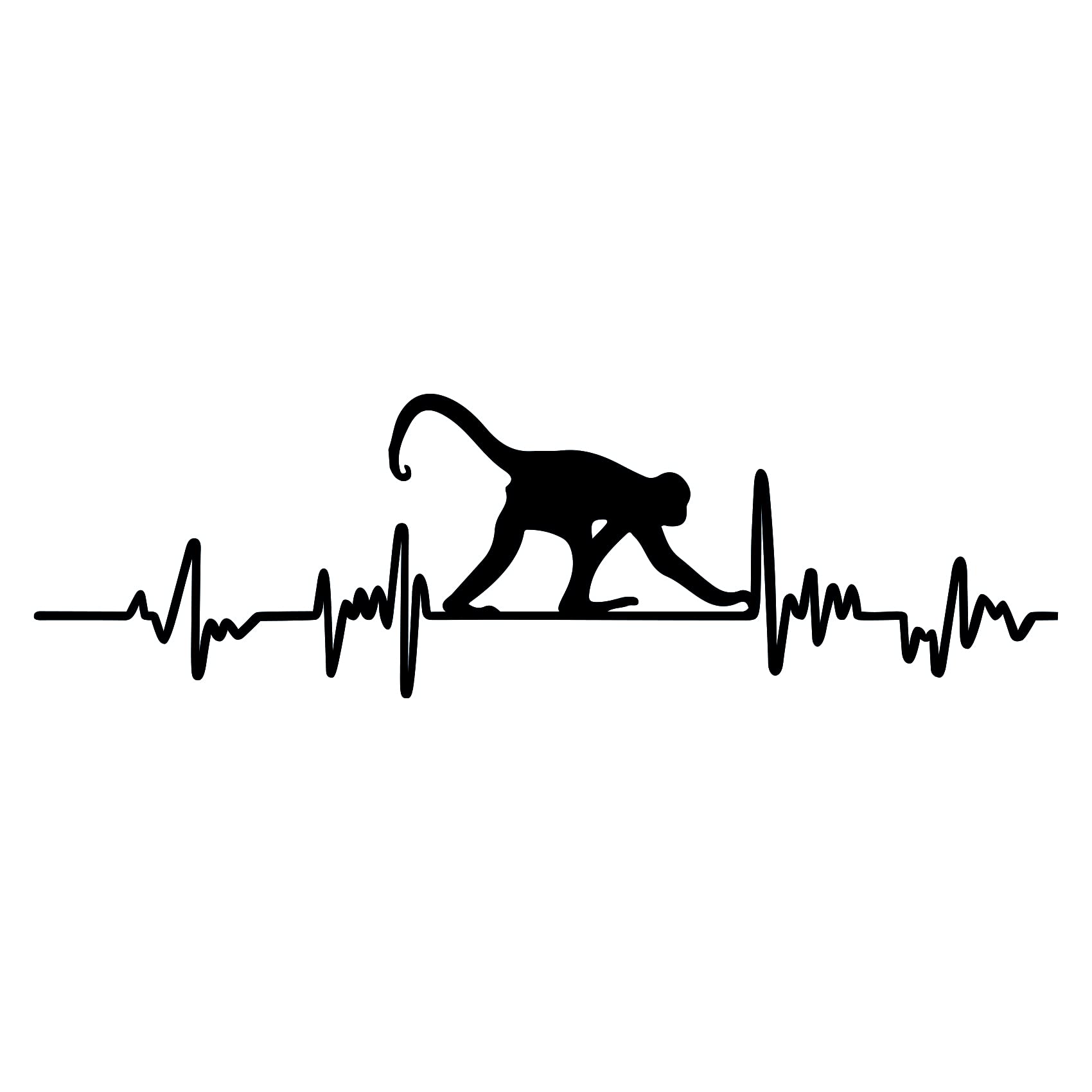 Finest Folia Decorative Sticker for Car, Fridge, Laptop, K150 (Matte Black, 01 AFFE) - Width: 27 cm
