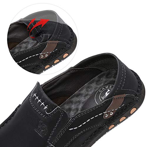 CAMEL CROWN Mocassin Heren Lichtgewicht Loafers Heren Schoenen voor Autorijden - Image 6